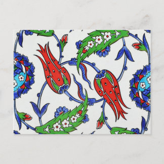 vykort för turkaktiga tulister