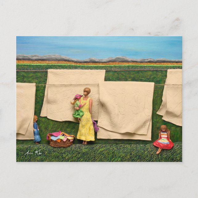 vykort för tvätt (Framsida)