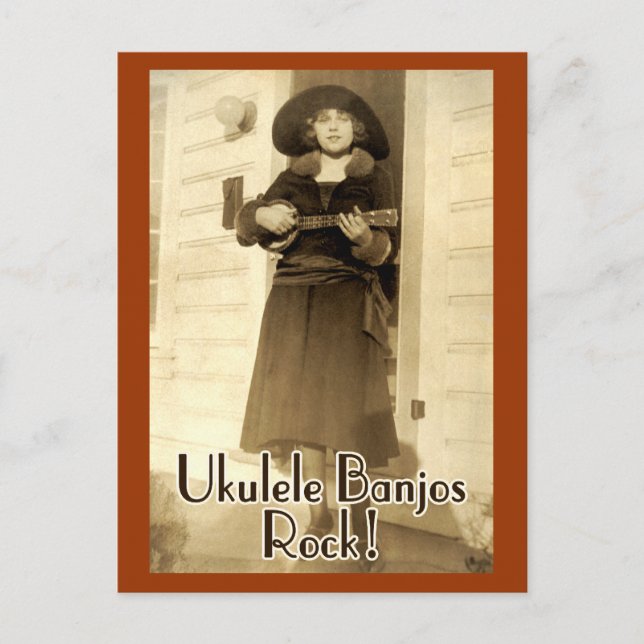 Vykort för Uke Banjossten (Framsida)