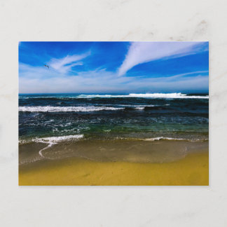 vykort för vackra kustnära Kalifornien