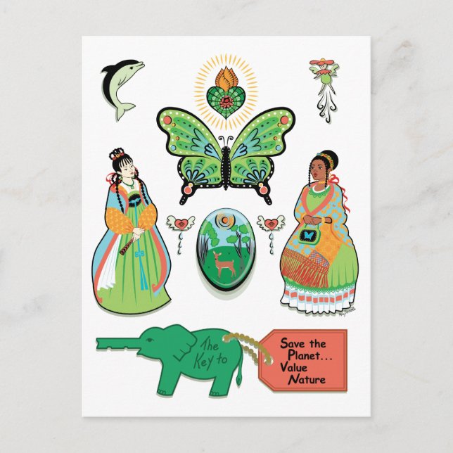 Vykort för värdetyp (Framsida)