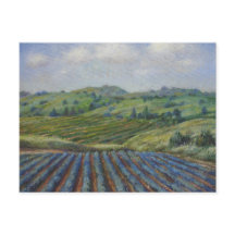 vykort för vin Land