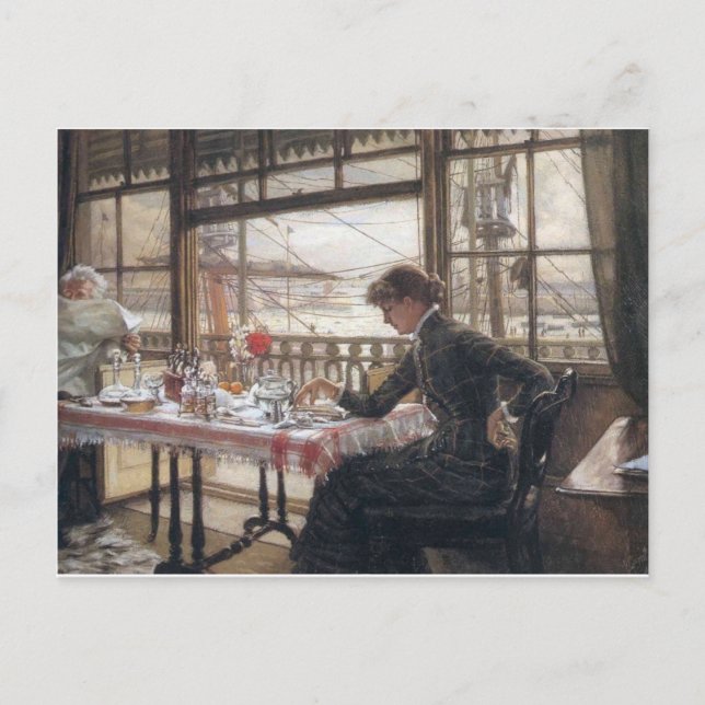 vykort för vintage (Framsida)