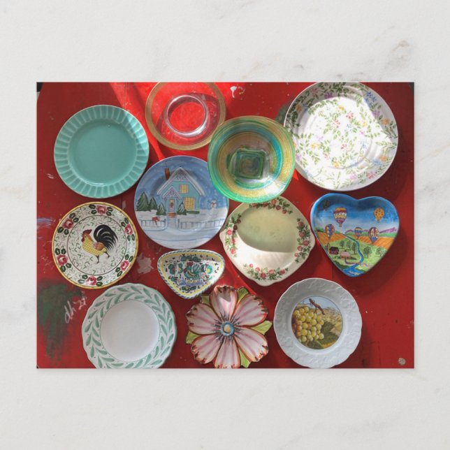 vykort för vintage (Framsida)