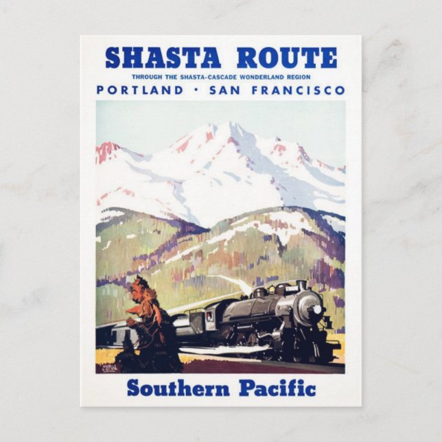 vykort för vintage (Framsida)