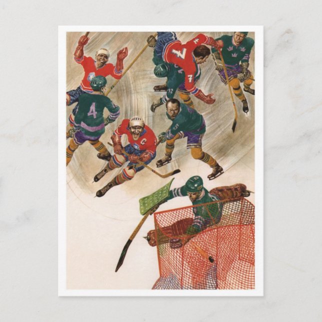 vykort för vintage (Framsida)