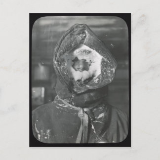 vykort för vintage Australasian Antarktis Expediti