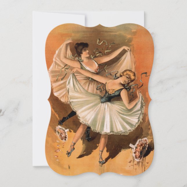 Vykort för Vintage av traditionell folkmängd (Framsida)