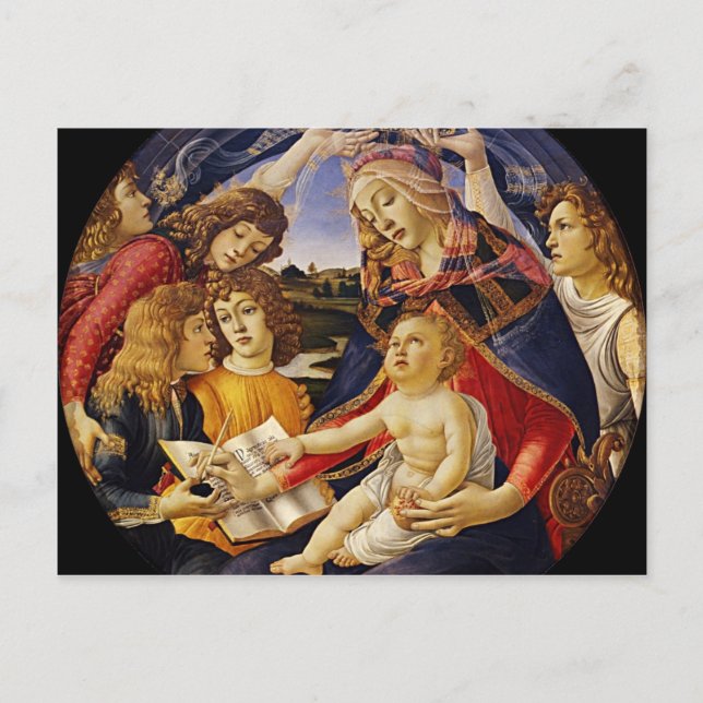 Vykort för vintageMadonna jul (Framsida)