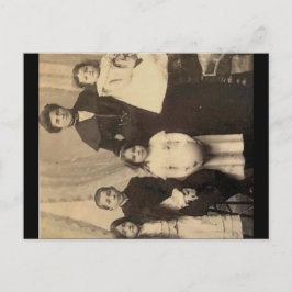 vykort för vintagens familj