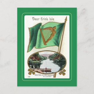 vykort för vintagens St patrick's day
