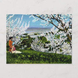 Vykort för vintageSanta Clara dal