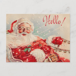 Vykort för vintageSanta jul