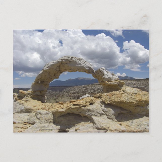 vykort för vit sandsten (Framsida)