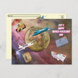 Vykort för vykort för postkorsning (okt 1)