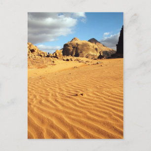 vykort för Wadi Rum-öknen