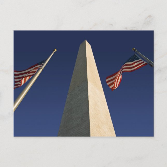vykort för Washington-monument (Framsida)