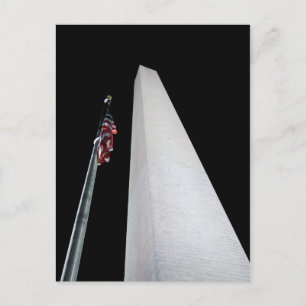 vykort för Washington-monument