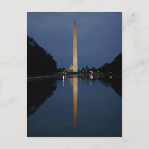 vykort för Washington-monument