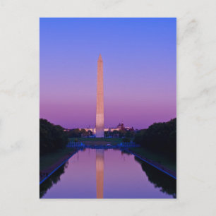 vykort för Washington-monument