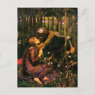 vykort före Raphaelite av John William Waterhouse