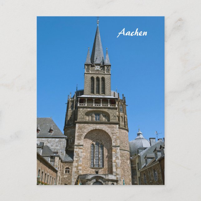 Vykort från Aachen (Framsida)