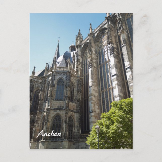 Vykort från Aachen (Framsida)
