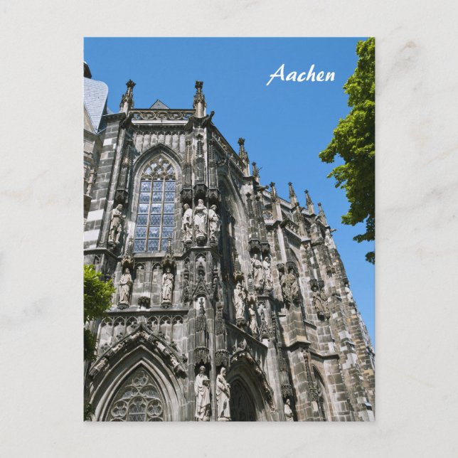 Vykort från Aachen (Framsida)