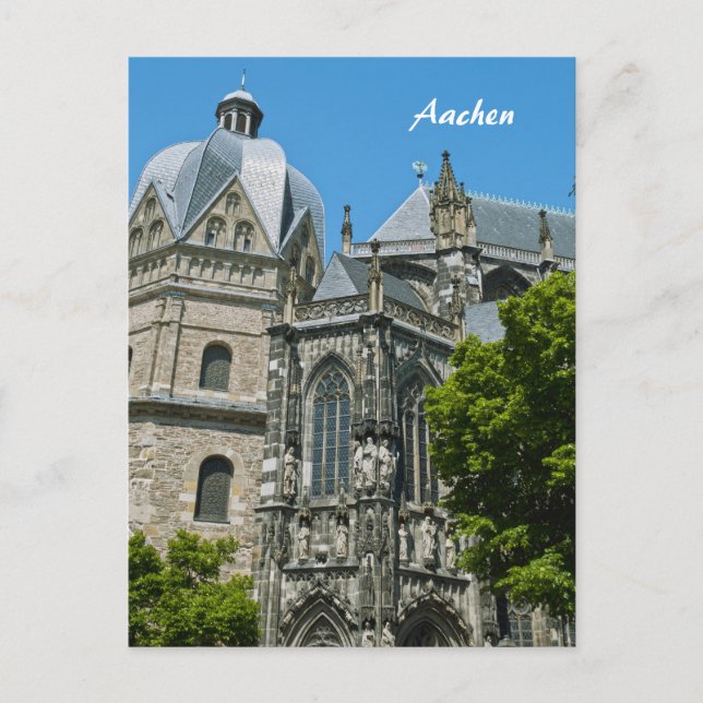 Vykort från Aachen (Framsida)