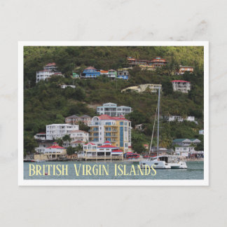 Vykort från Brittiska Jungfruöarna