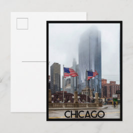 Vykort från Chicago City, Illinois