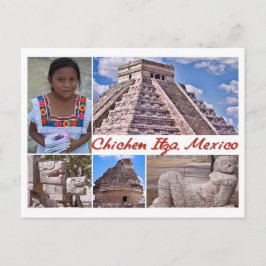 vykort från Chichen Itza, Mexiko