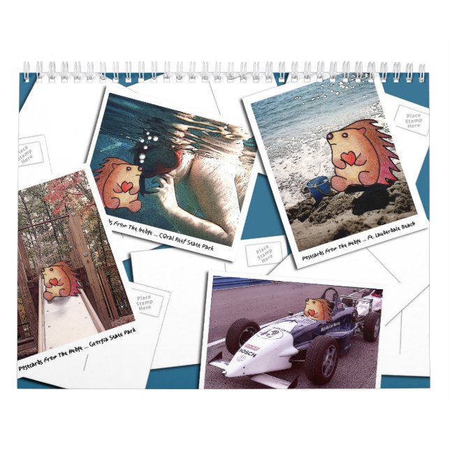 Vykort från häcken!  2010 kalender (Omslag)