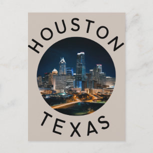 Vykort från Houston Texas