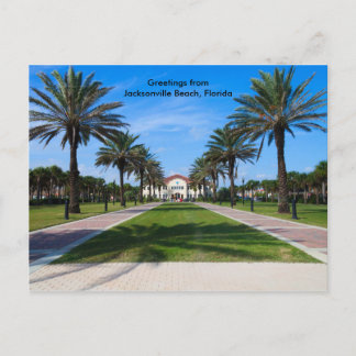 vykort från Jacksonville Beach, Florida