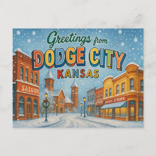 Vykort från KANSAS