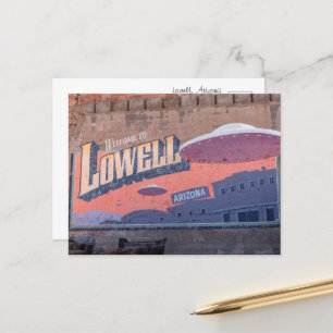 vykort från Lowell, Arizona - Historik Route 66