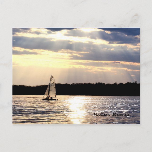 vykort från Madison Wisconsin (Framsida)