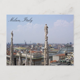 vykort från Milano, Italien