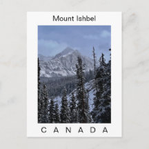 Vykort från Mount Ishbel Canada