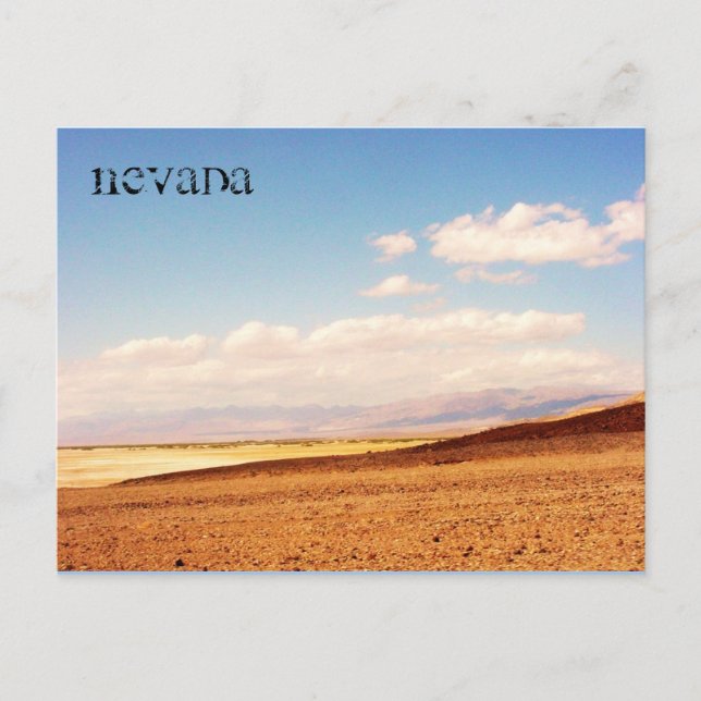 Vykort från Nevada (Framsida)