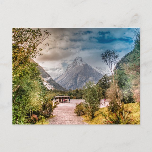 vykort från Nya Zeeland (Framsida)