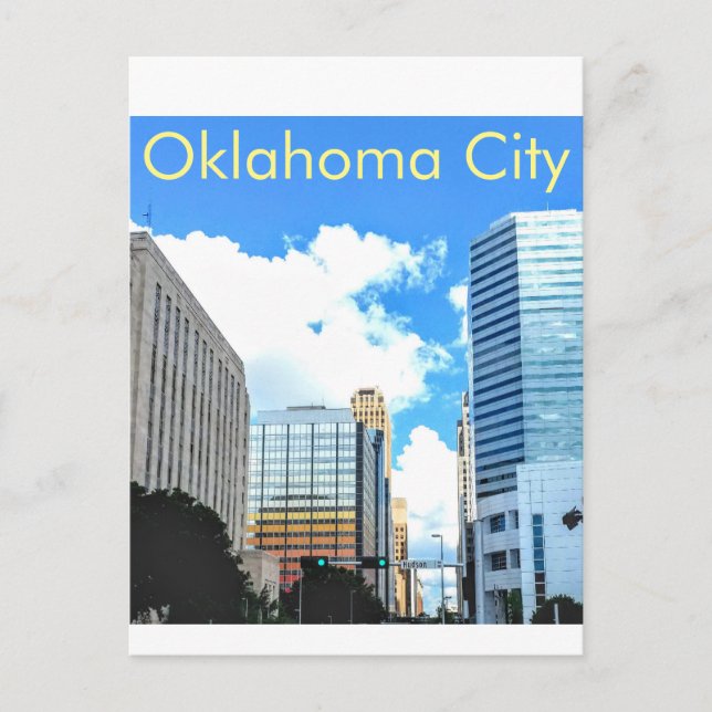 Vykort från Oklahoma City (Framsida)