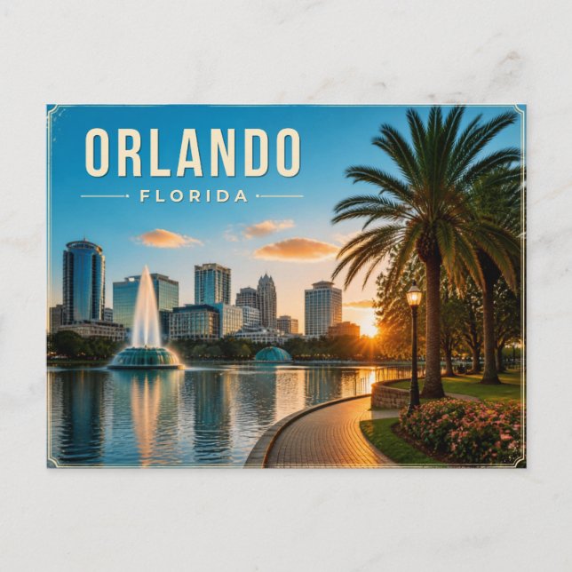 Vykort från Orlando Florida (Framsida)