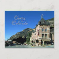 Vykort från Ouray, Colorado