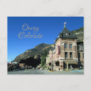 Vykort från Ouray, Colorado