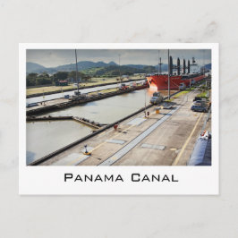 Vykort från Panama-kanalen