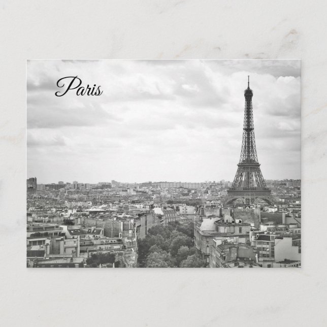 vykort från Paris (Framsida)