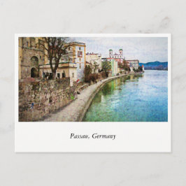 vykort från Passau, Tysklant