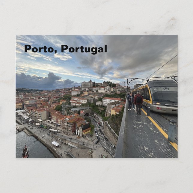 Vykort från Porto, Portugal (Framsida)